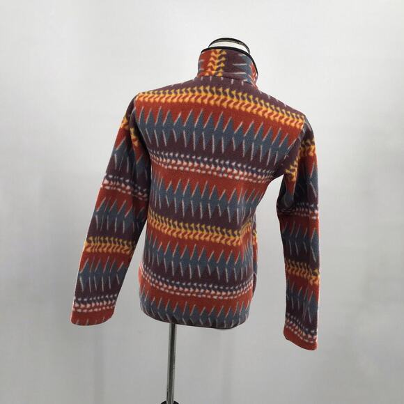 Patagonia Dark Ruby Laughing Waters Synchilla Snap-T Pullover XXS - Picture 8 of 11